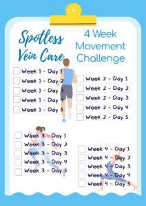 4 Week Movement Challenge Checklist